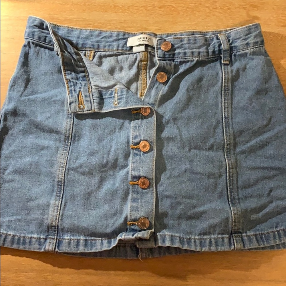 Jean skirt